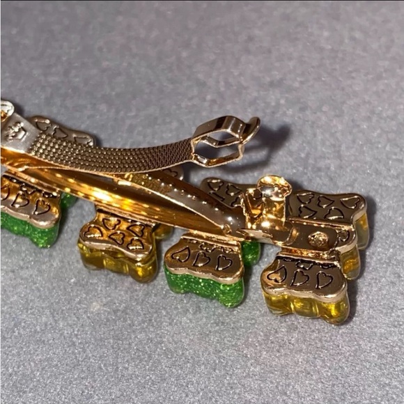 BETSEY JOHNSON Candy Gummy Bear Hair Clip NEW - Picture 5 of 7